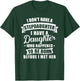 Stepfather daughter born before met her Stepdaughter T-Shirt - T-Shirt | Forest