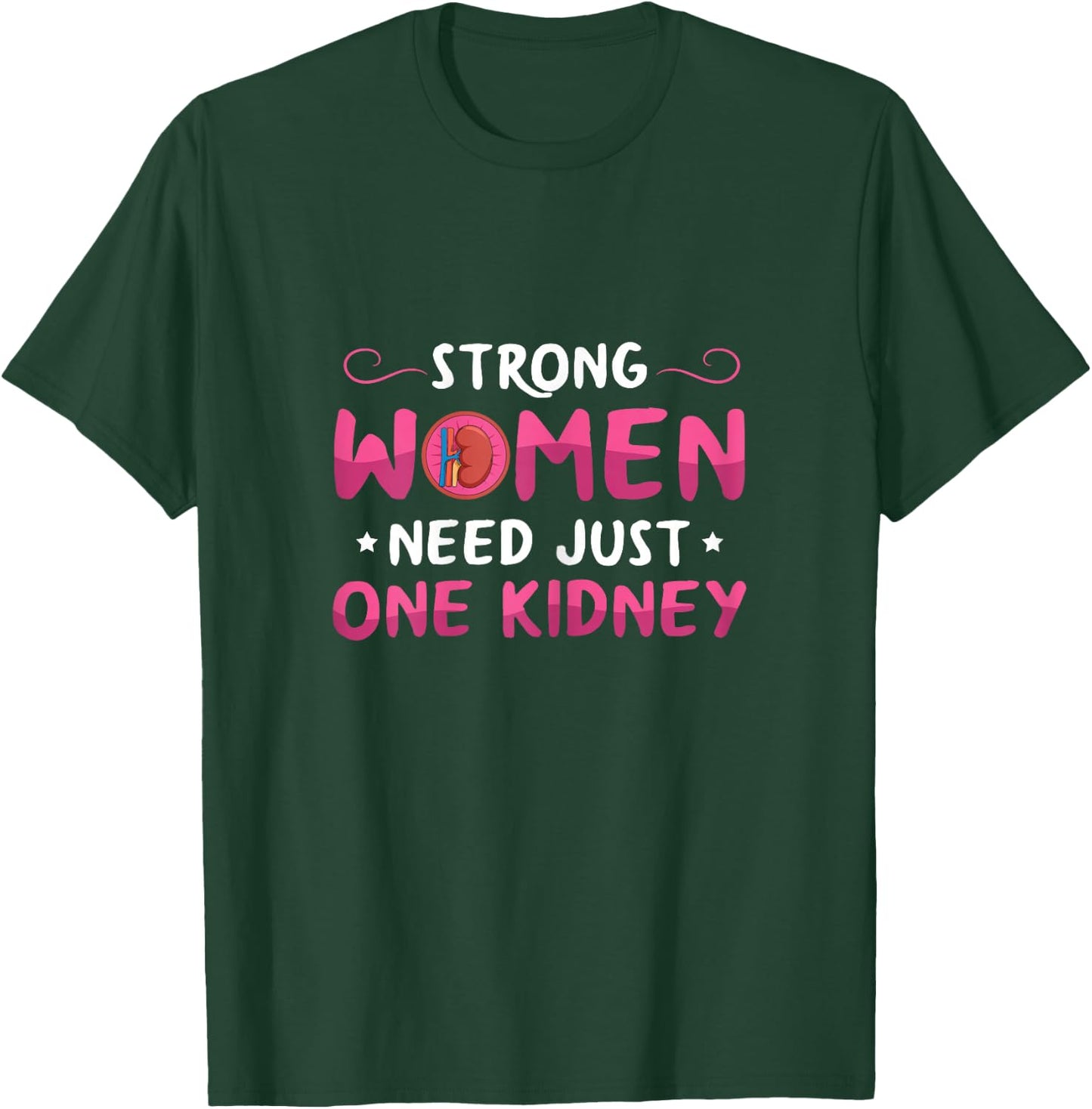 Kidney Surgery Design for your Kidney Donor Wife T-Shirt - T-Shirt | Forest