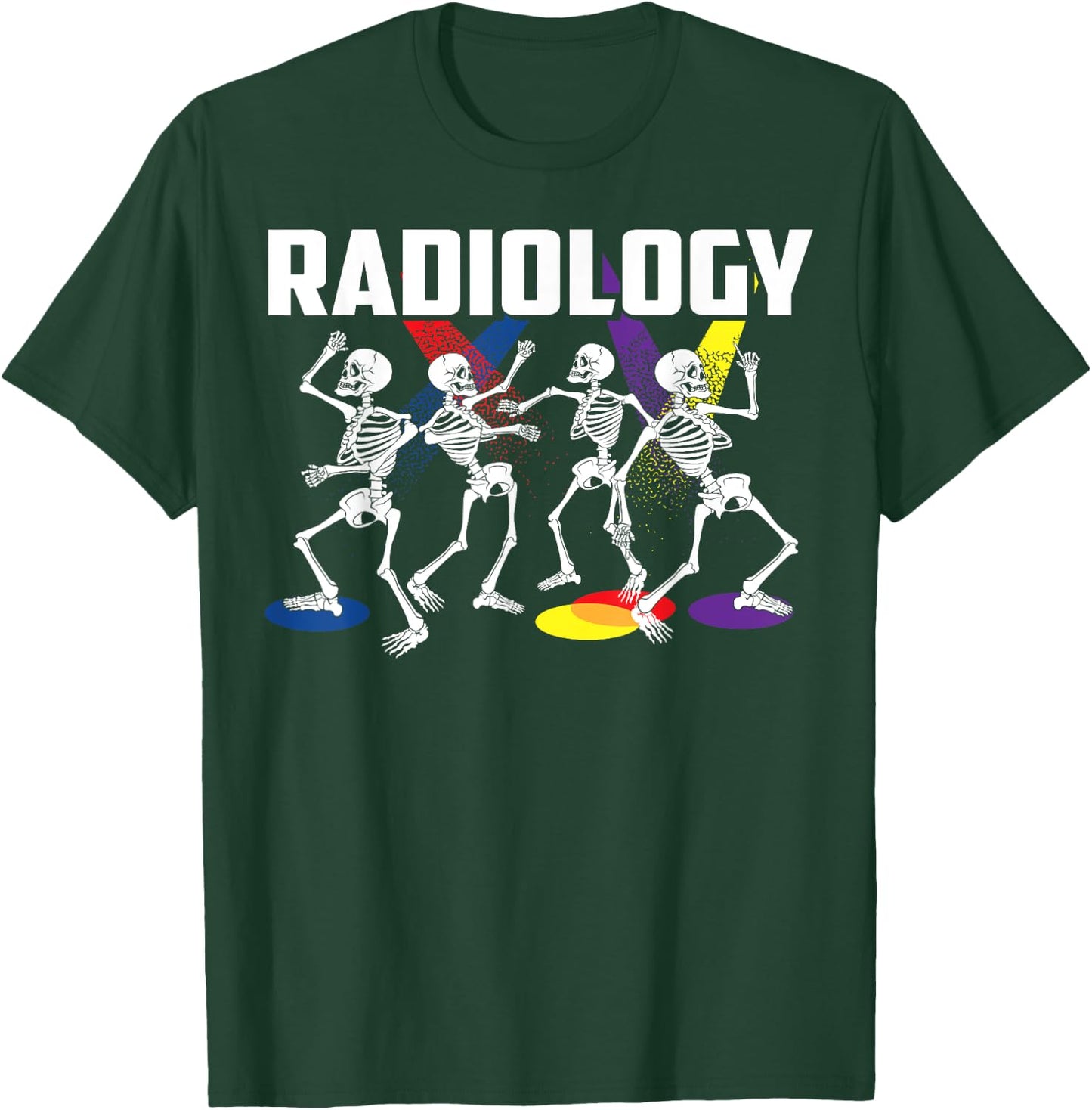 Funny Radiology Technologist Gift | Cute Rad Tech Men Women T-Shirt - T-Shirt | Forest