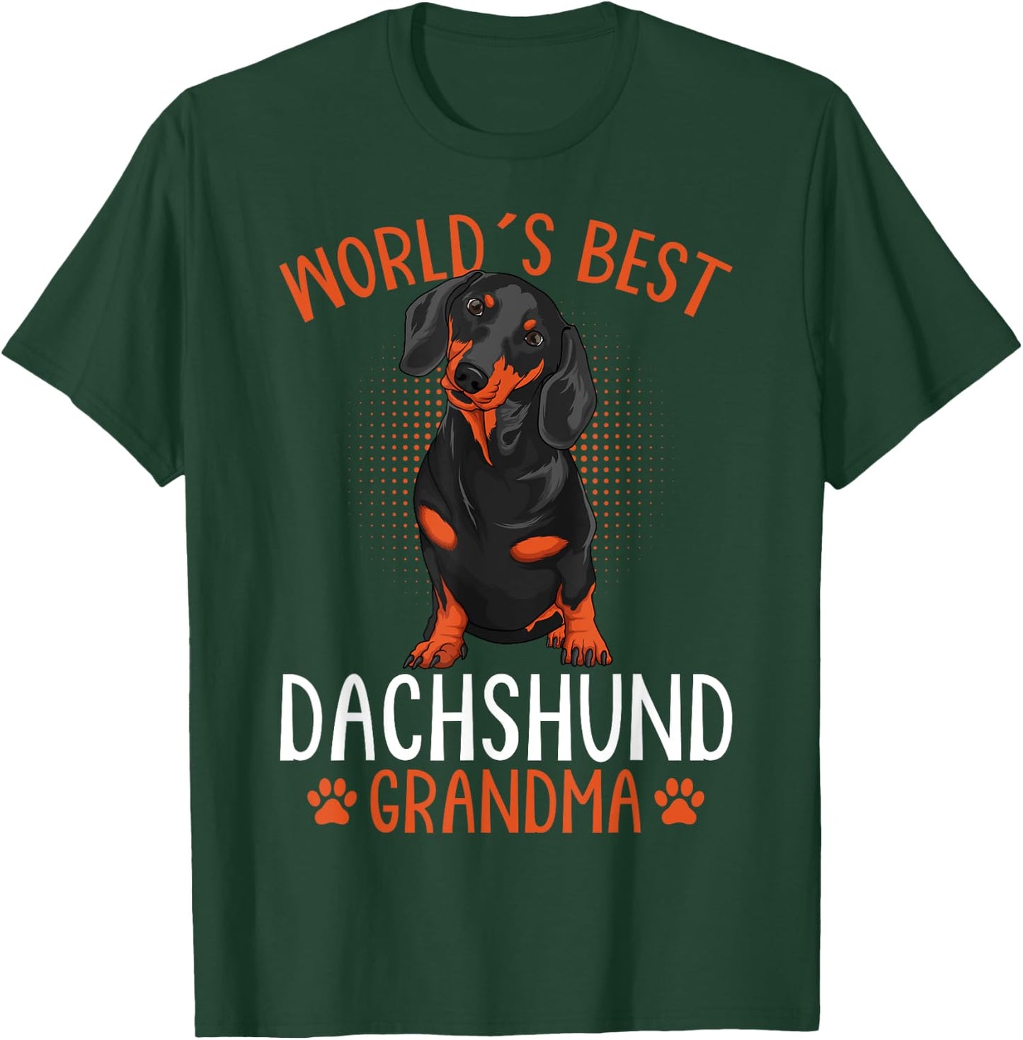 Dachshund Grandma Funny Weenie Dog Lover Weiner Dog Women T-Shirt - T-Shirt | Forest