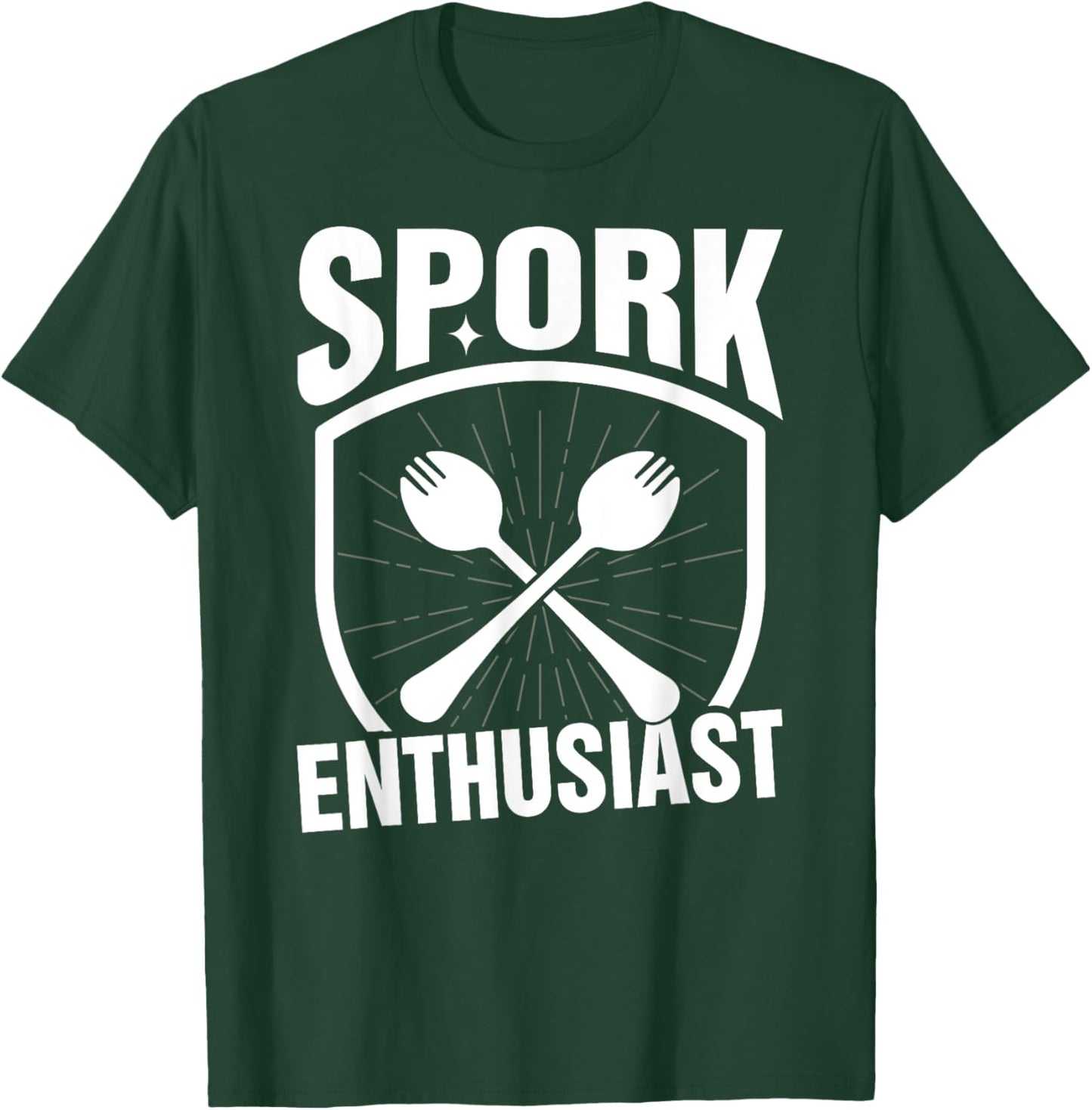 Funny Master Chef Kitchen Spork Enthusiast T-Shirt - T-Shirt | Forest