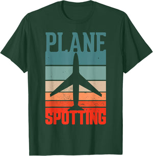 A passion for Plane spotting Planes Photograph Photography T-Shirt - T-Shirt | Forest