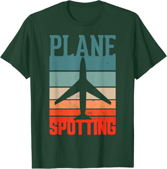 A passion for Plane spotting Planes Photograph Photography T-Shirt - T-Shirt | Forest