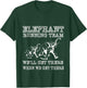 Elephant Running Team We'll Get There When We Get There T-Shirt - T-Shirt | Forest