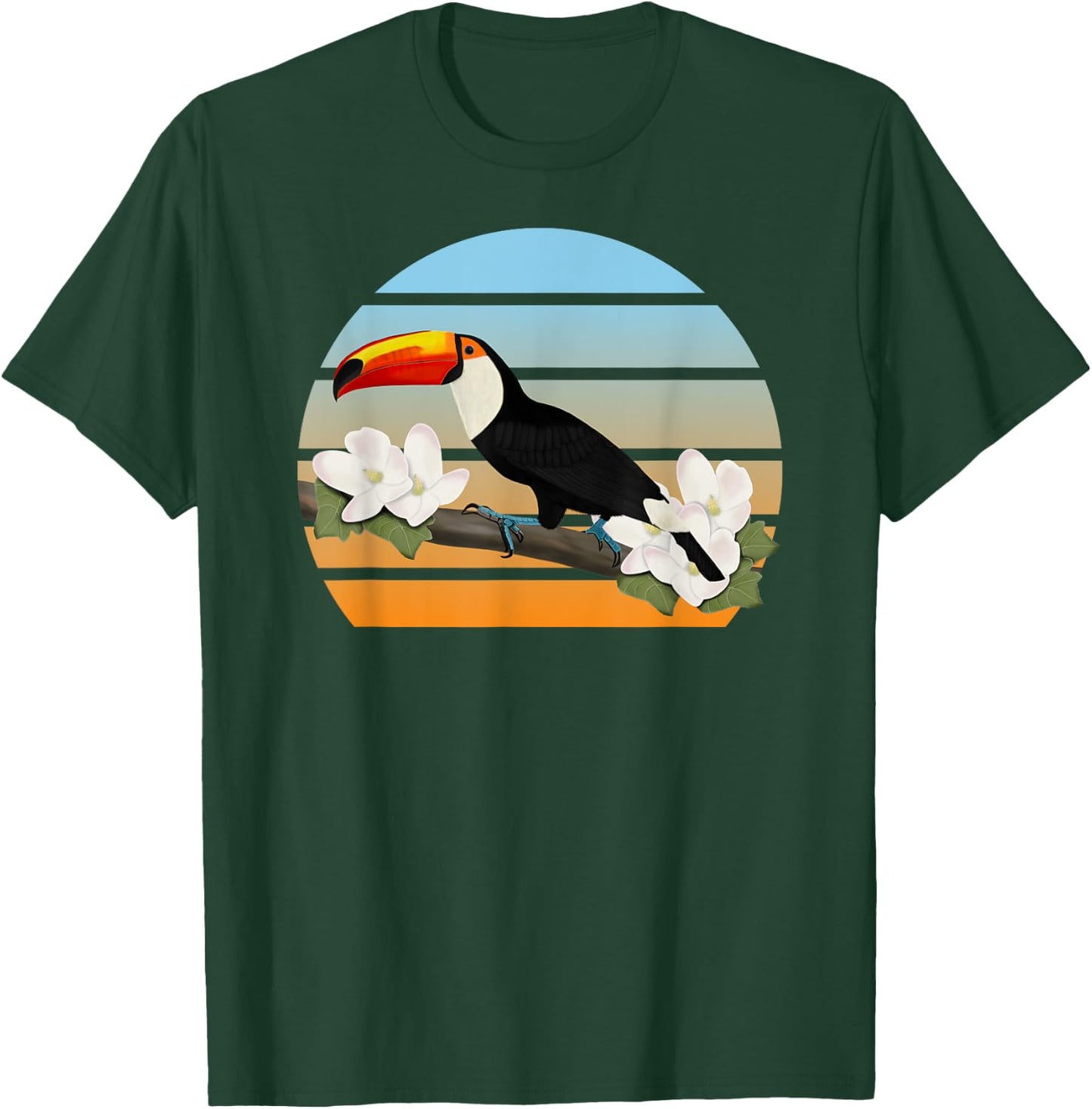 Toucan Bird Birder Birdlover Birdwatcher Animal Biologist T-Shirt - T-Shirt | Forest