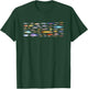 Types Of Freshwater Fish Species Biology Fishing T-Shirt - T-Shirt | Forest