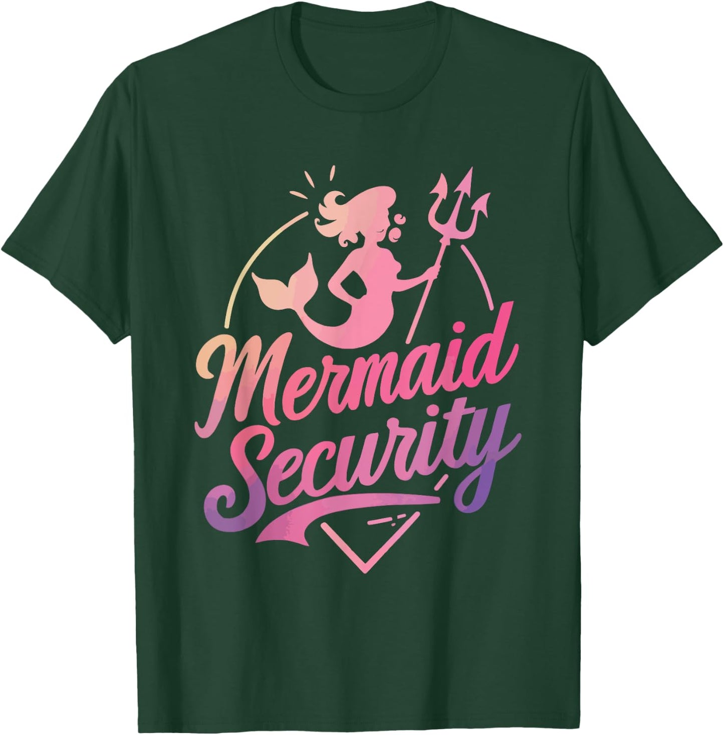 Mermaid Security T-Shirt - T-Shirt | Forest