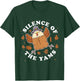 Silence of the yams Funny Thanksgiving Cute Turkey Pun T-Shirt - T-Shirt | Forest