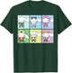 Cinnamoroll Collection Streetwear Squares T-Shirt - T-Shirt | Forest