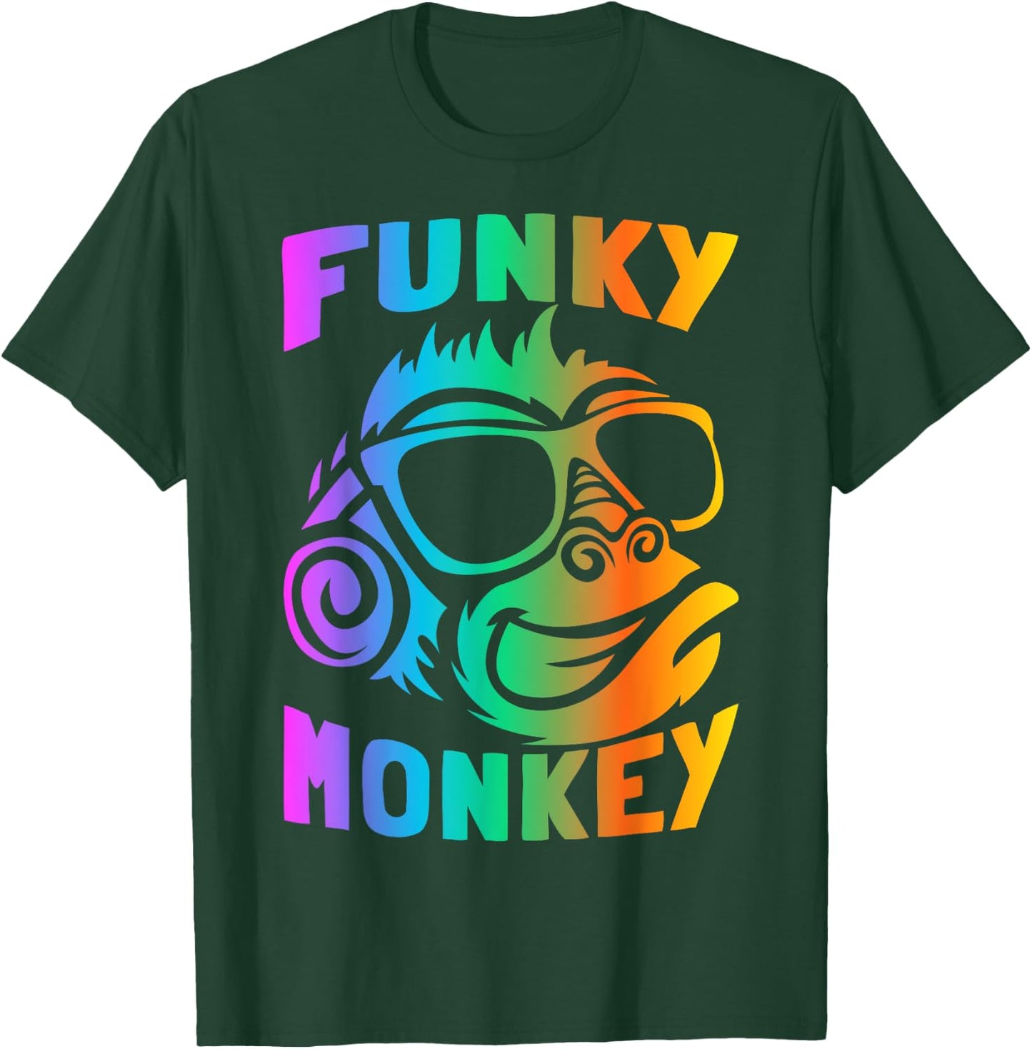 Funny Monkey T-Shirt - T-Shirt | Forest