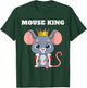 Mouse King | Mouse | Boys Mouse T-Shirt - T-Shirt | Forest