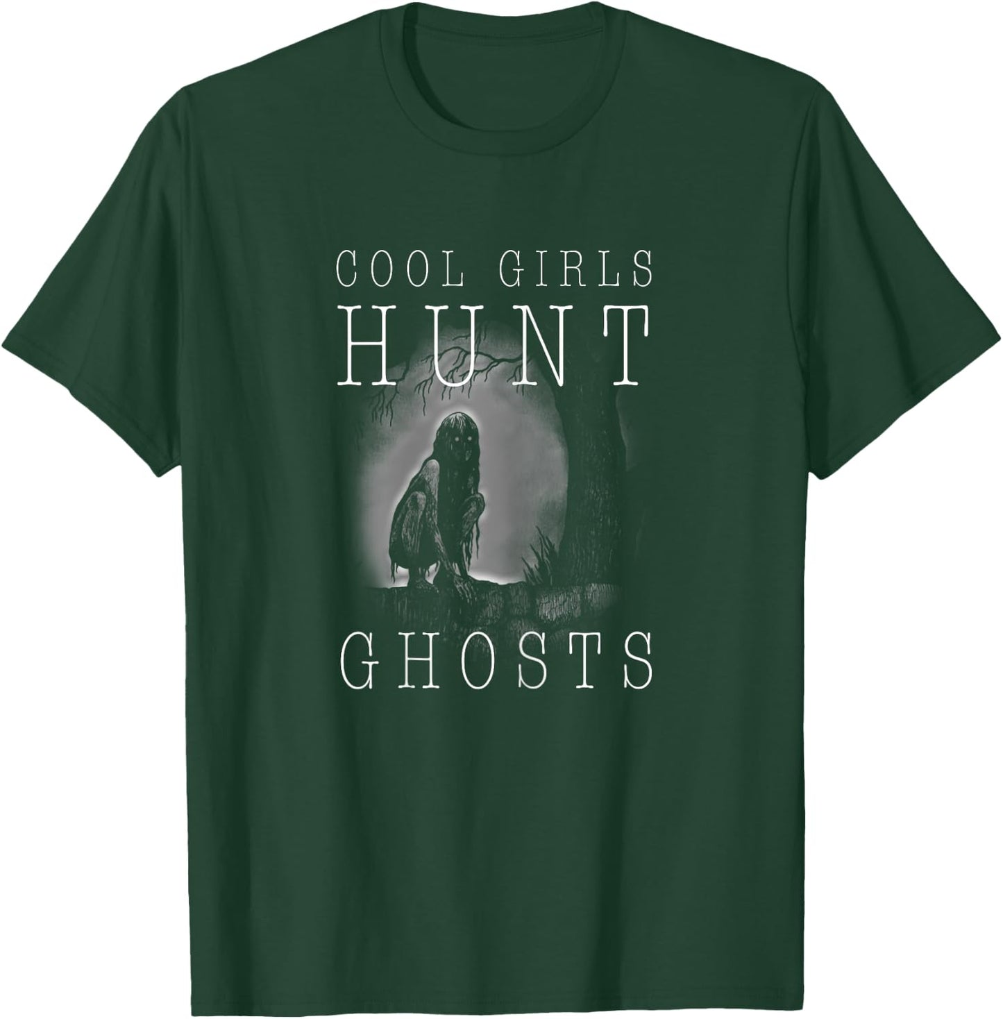 Ghost Hunting Shirt Funny Ghosthunter Girl Paranormal T-Shirt - T-Shirt | Forest