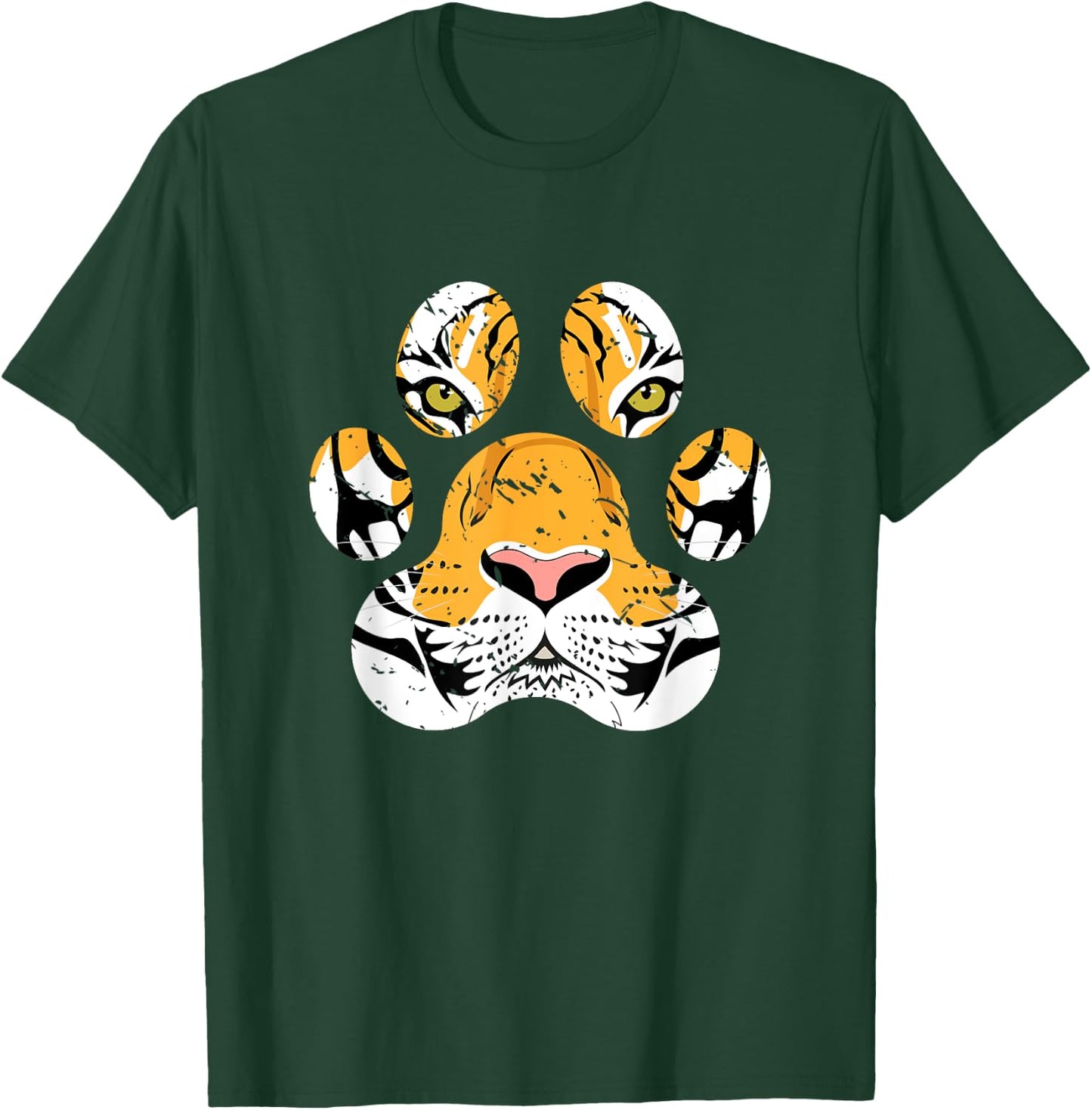 Asia Wild Animal Lover Gift Tiger T-Shirt - T-Shirt | Forest