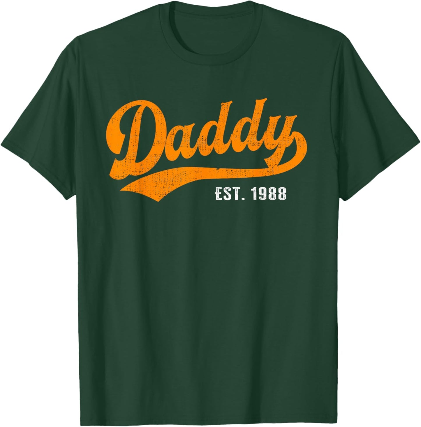 Daddy Best Dad Ever Since 1988 T-Shirt - T-Shirt | Forest