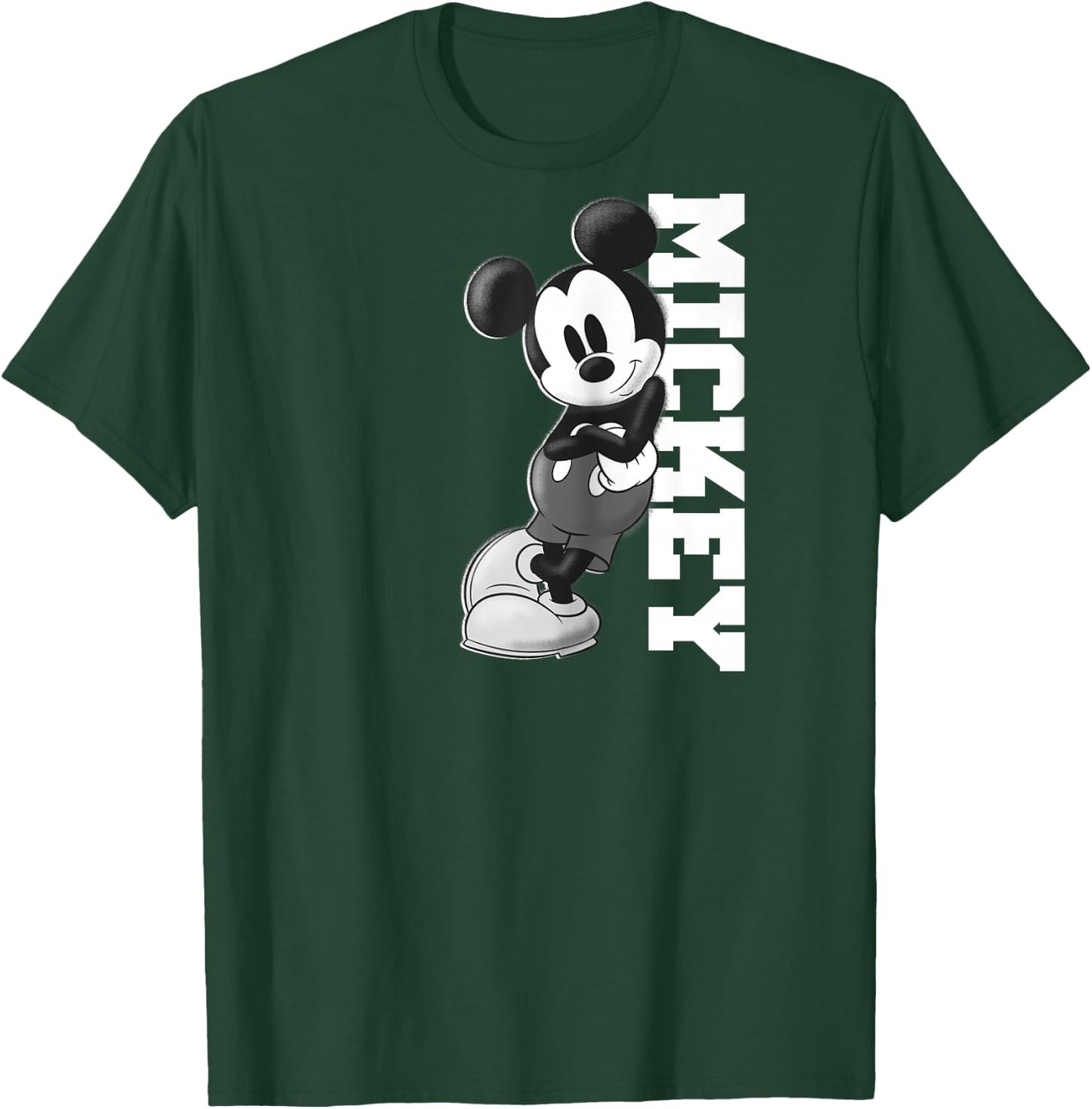 Disney Mickey and Friends Mickey Mouse Lean Raglan Baseball T-Shirt - T-Shirt | Forest