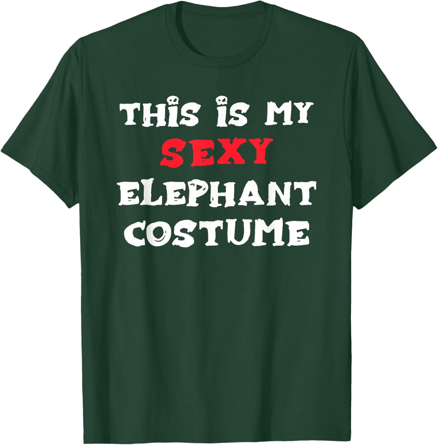 This is my Sexy ELEPHANT Costume Simple Halloween T-Shirt - T-Shirt | Forest
