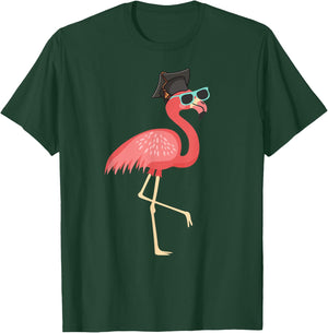 Cute Graduation 2023, Flamingo Grad 2023 Graduating Flamingo T-Shirt - T-Shirt | Forest