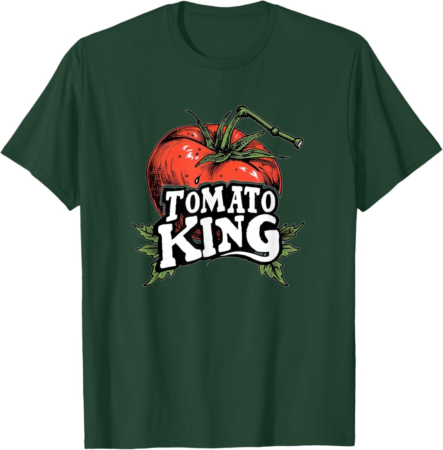 Funny Tomato Speech for King and Tomatoes T-Shirt - T-Shirt | Forest