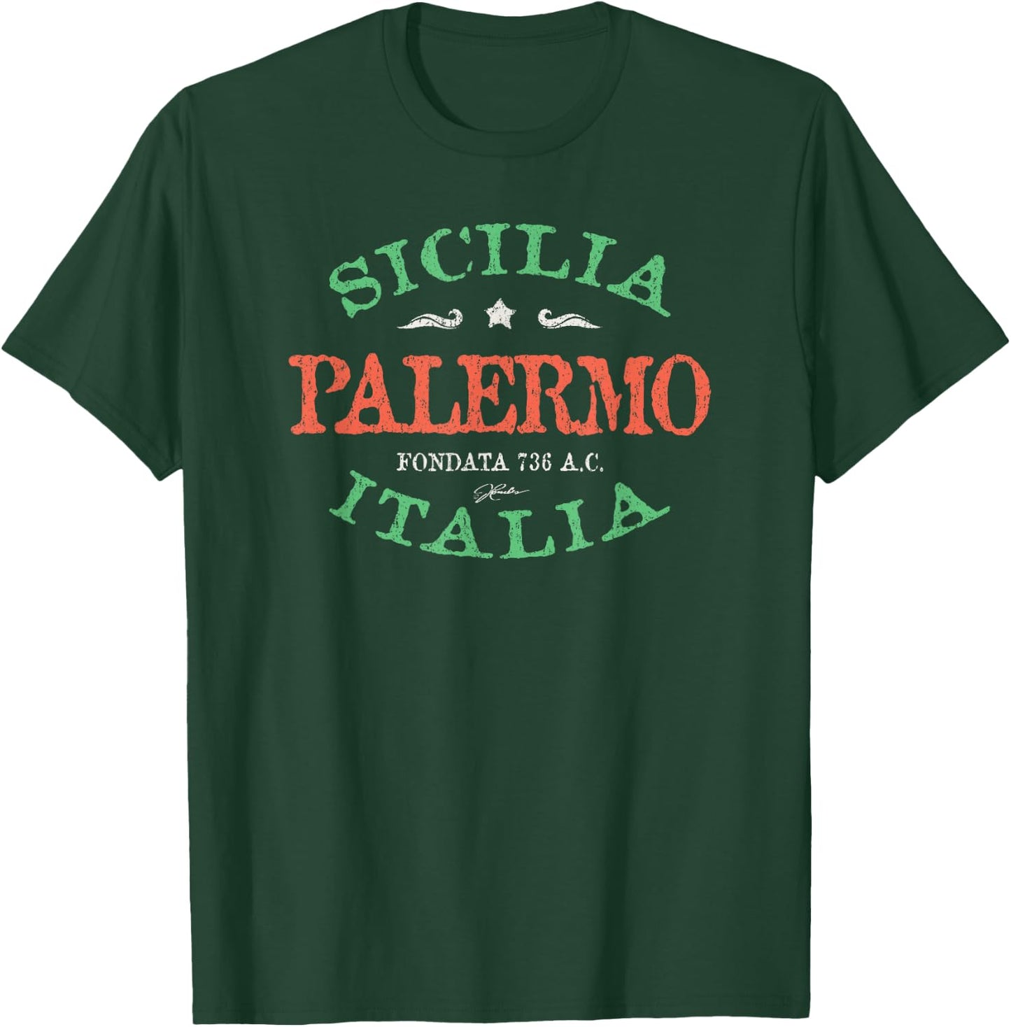 JCombs: Palermo, Sicily, Italy T-Shirt - T-Shirt | Forest