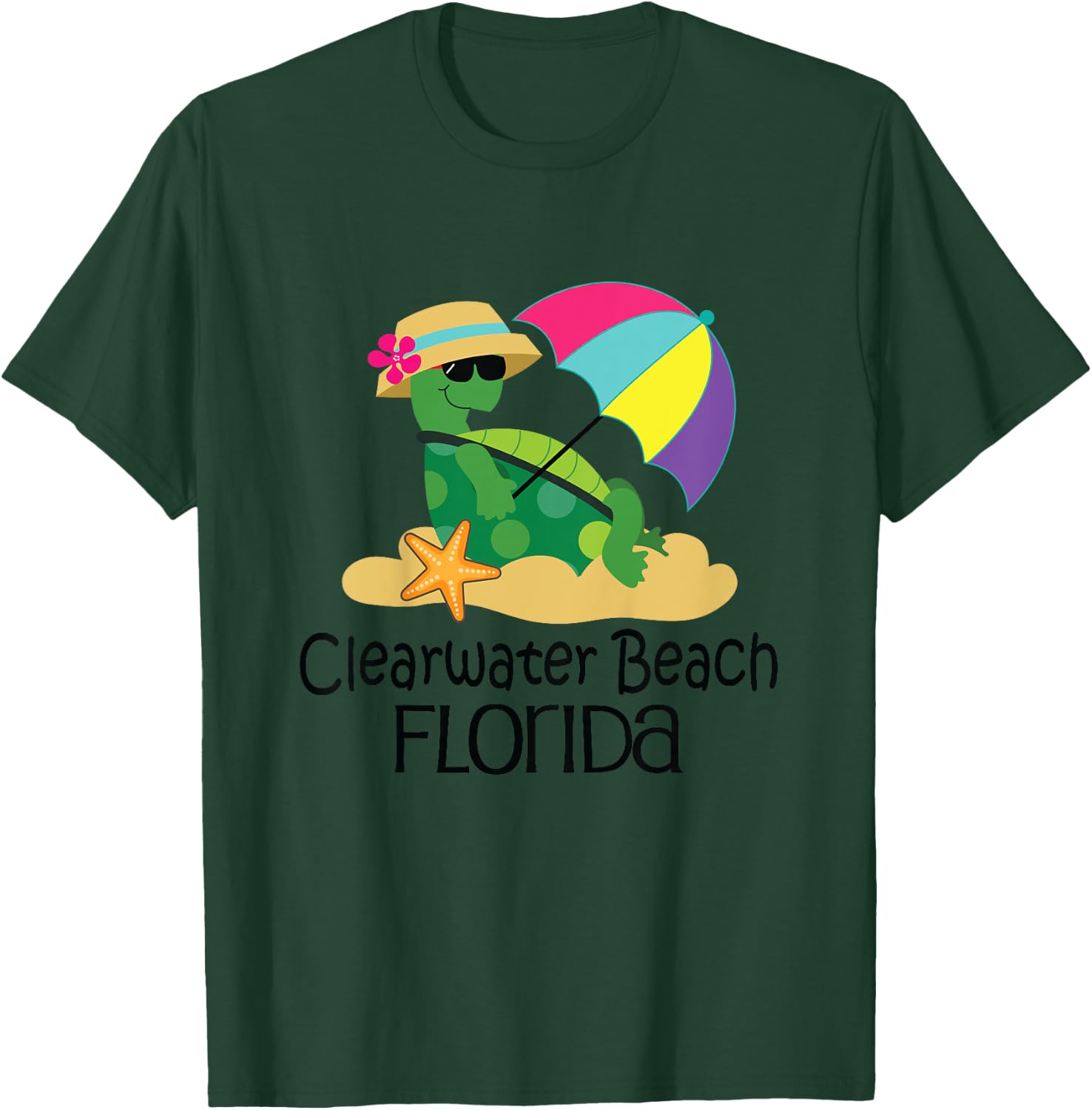 Clearwater Beach Florida T-Shirt - T-Shirt | Forest