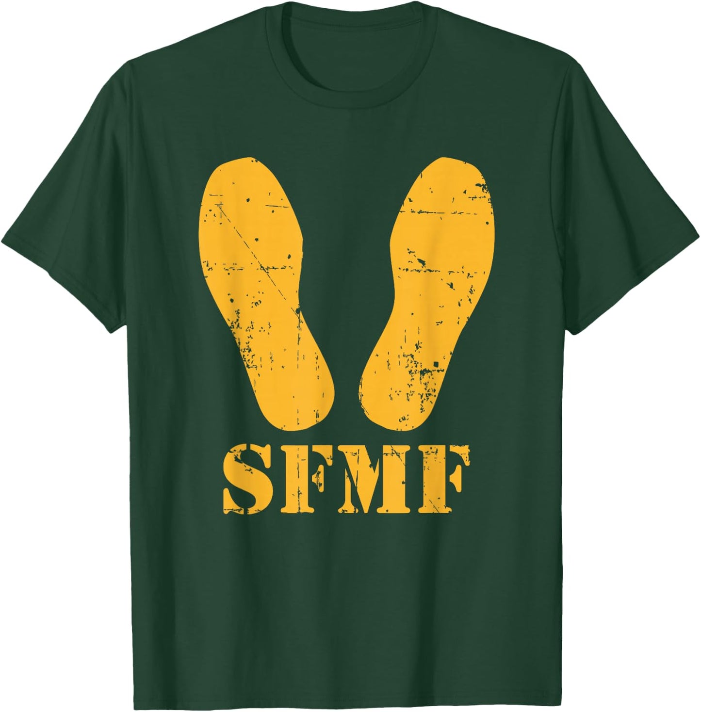 Yellow Footprints - SFMF T-Shirt - T-Shirt | Forest