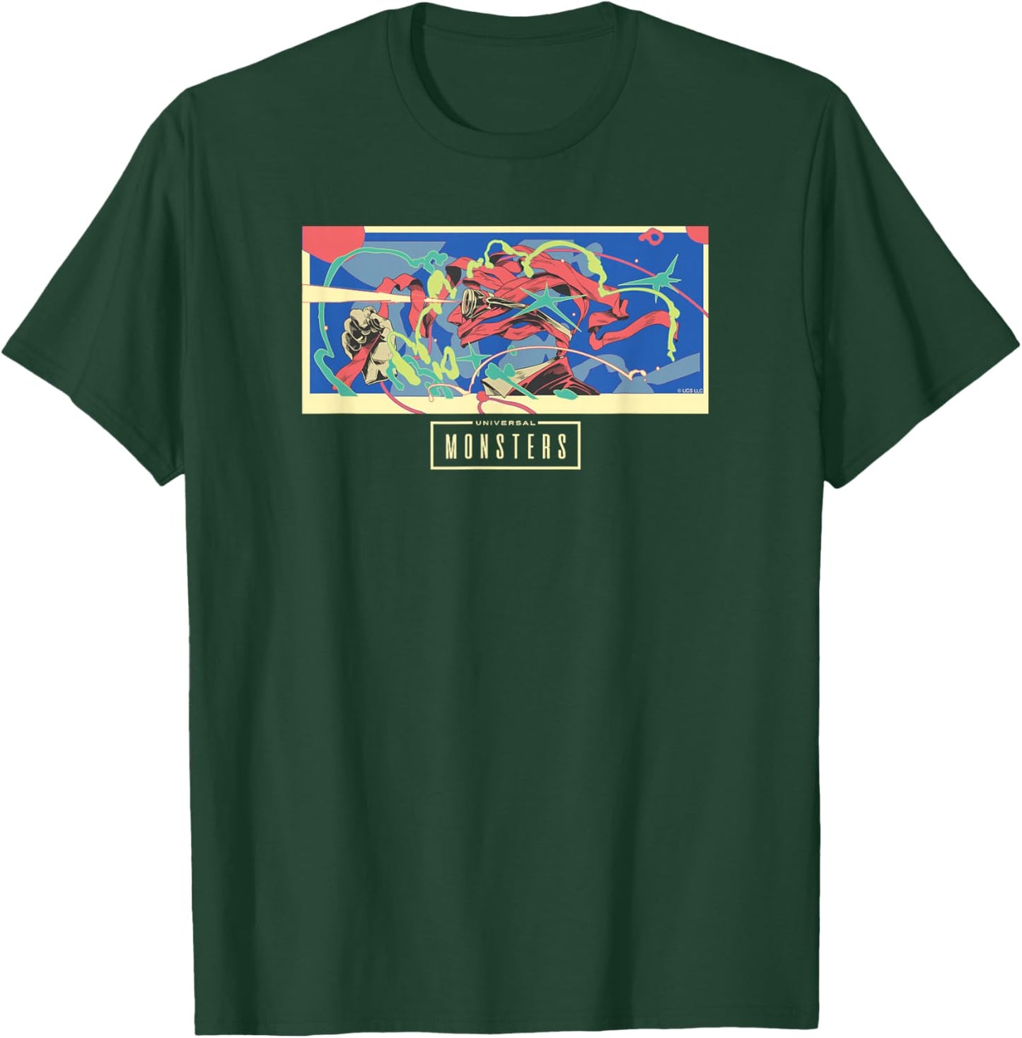 Universal Monsters The Invisible Man Fragmented T-Shirt - T-Shirt | Forest