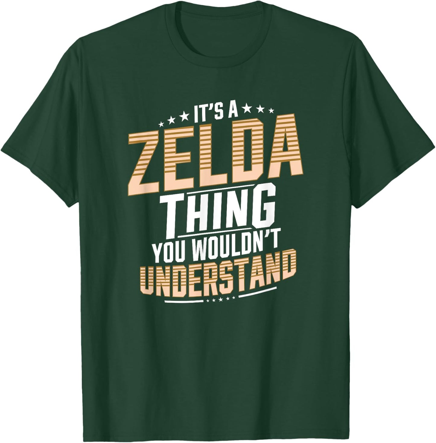 It’s a Zelda Thing You Wouldn’t Understand Personal Name Small T-Shirt - T-Shirt | Forest