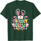 Groovy Urology Crew Urology Nurse Bunny Ear Flower Easter T-Shirt - T-Shirt | Forest