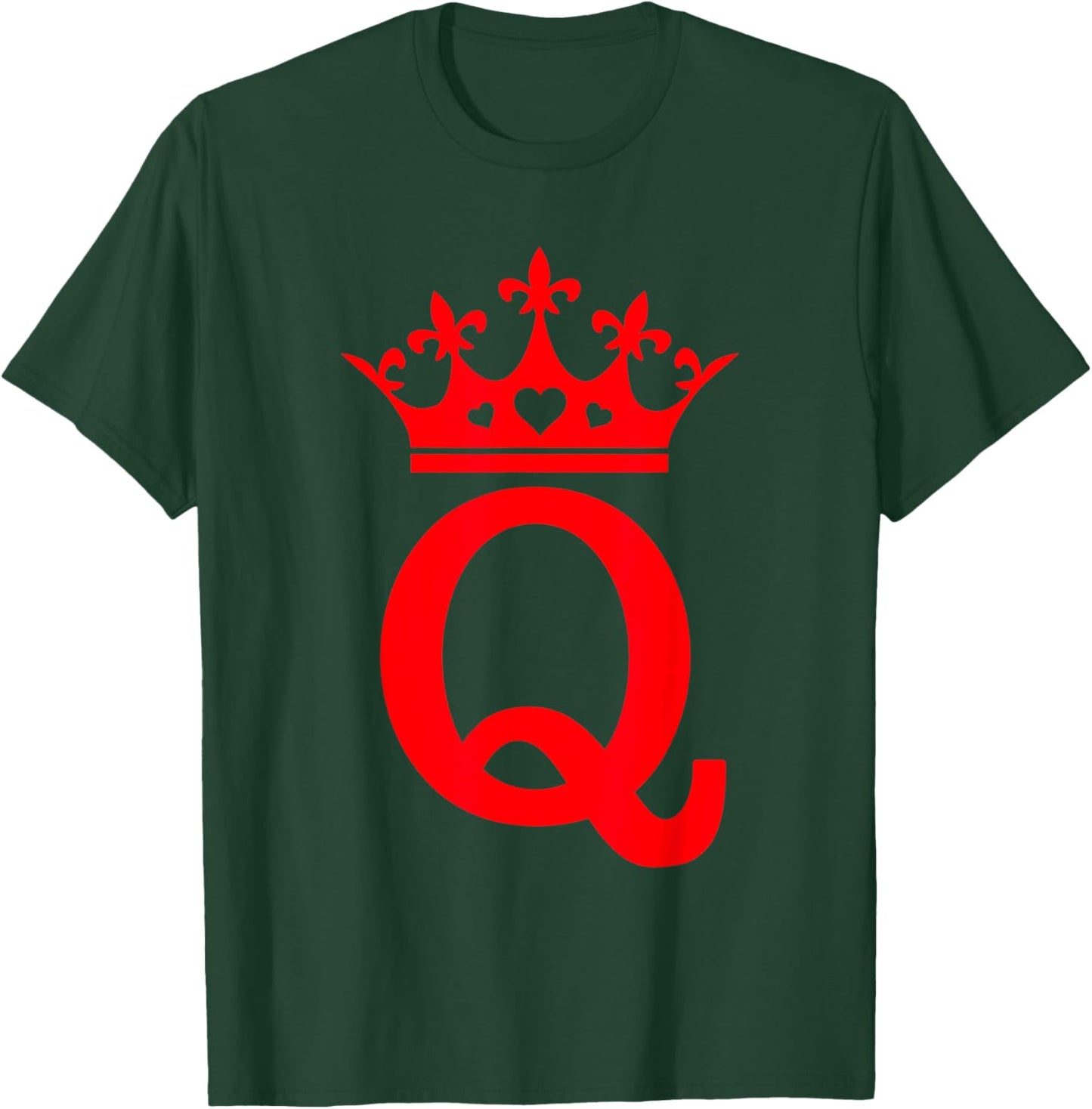 Queen Hearts Halloween Costume - Valentines Queen of Hearts T-Shirt - T-Shirt | Forest