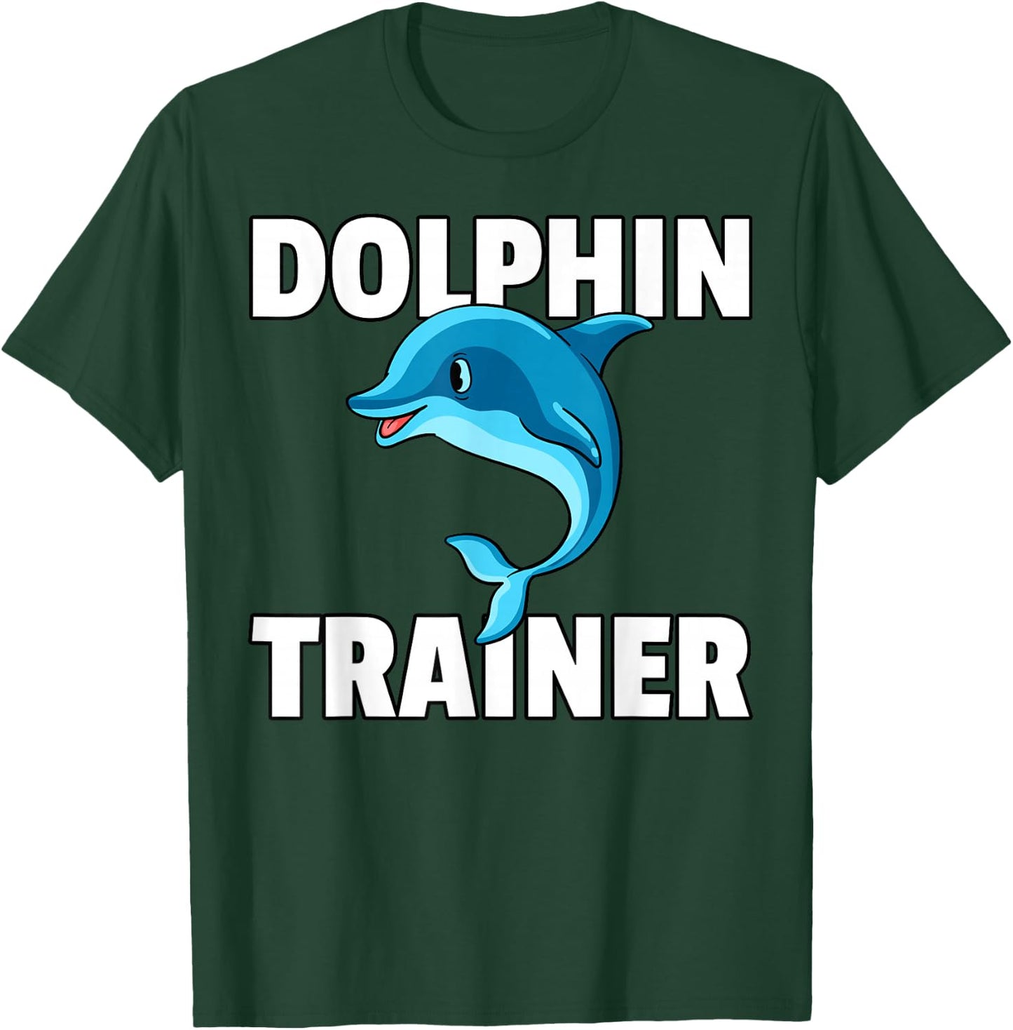 Dolphin Trainer Gift Dolphin Girls T-Shirt - T-Shirt | Forest