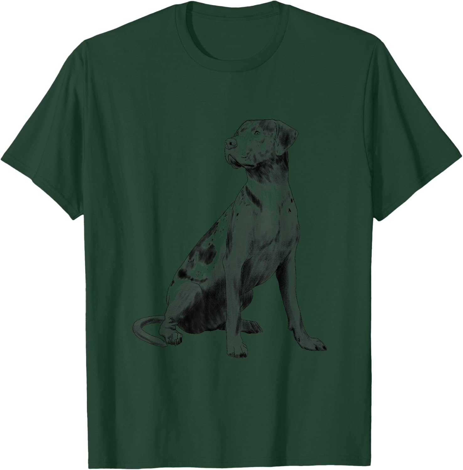 Louisiana Catahoula Leopard Dog T-Shirt - T-Shirt | Forest