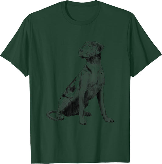 Louisiana Catahoula Leopard Dog T-Shirt - T-Shirt | Forest