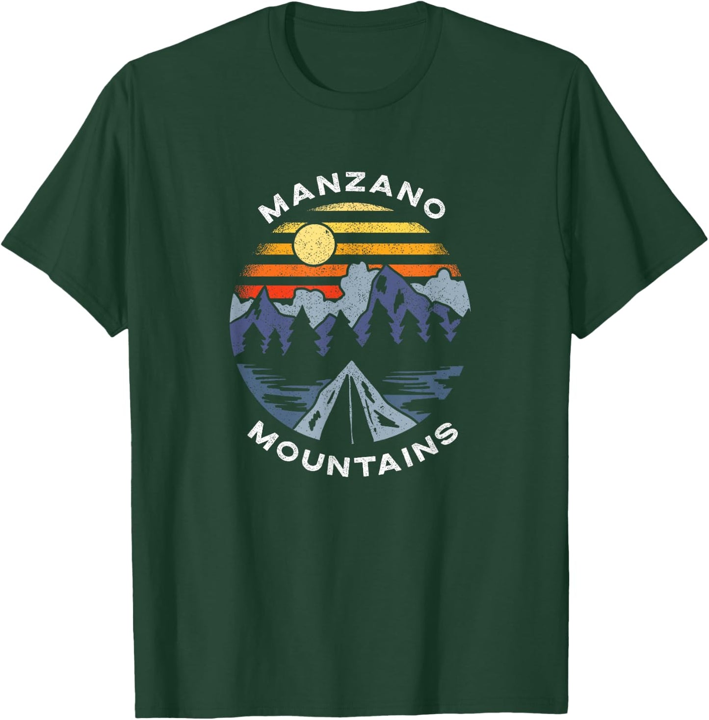 Manzano Mountains State Park New Mexico Camping Vacation T-Shirt - T-Shirt | Forest
