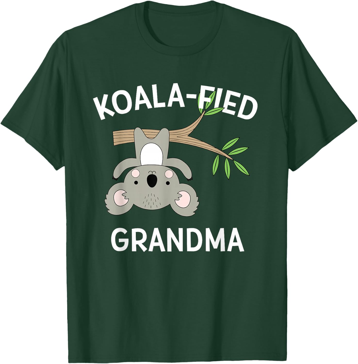 Cute Grandma Gift Koala Pun Funny Sweet Announcement Present T-Shirt - T-Shirt | Forest