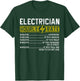 Electrician Hourly Rate Funny Electrical Engineer Gift T-Shirt - T-Shirt | Forest