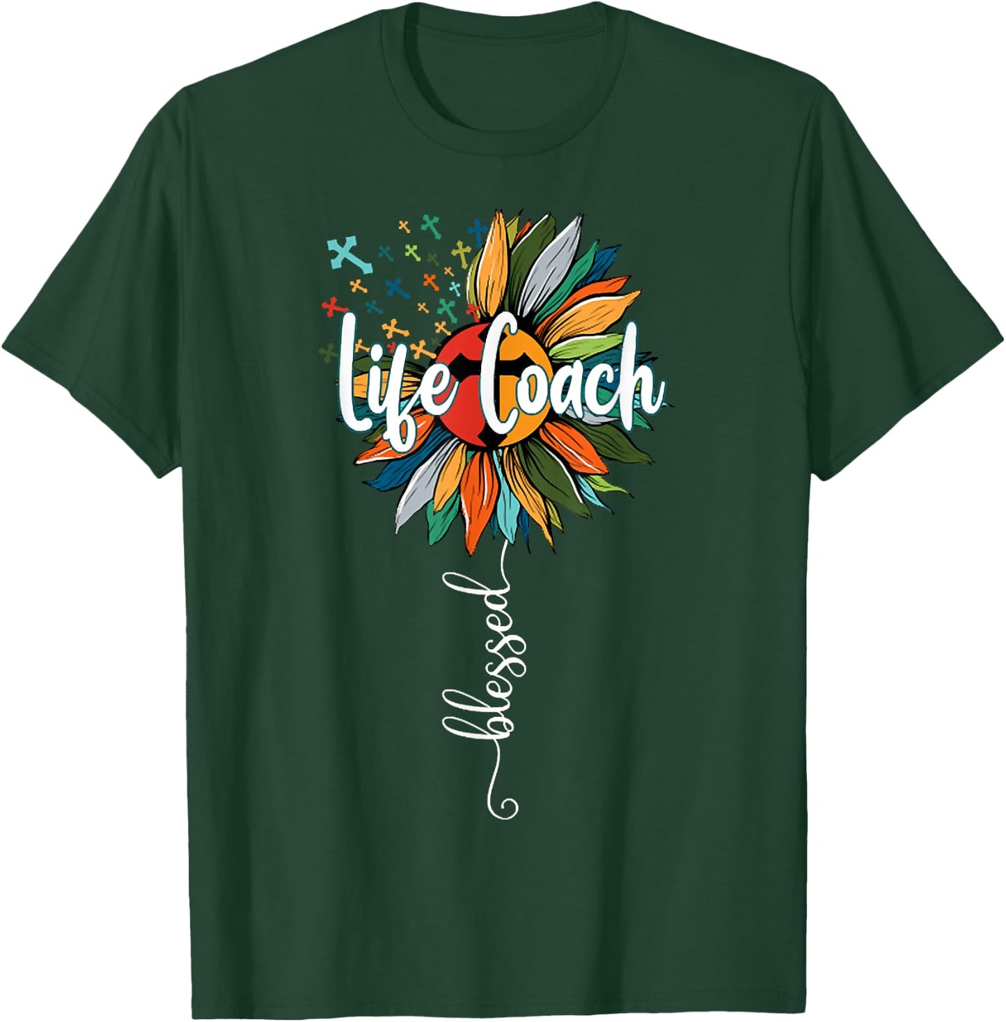 Life Coach Mentor Life Coaching Girls Funny T-Shirt - T-Shirt | Forest