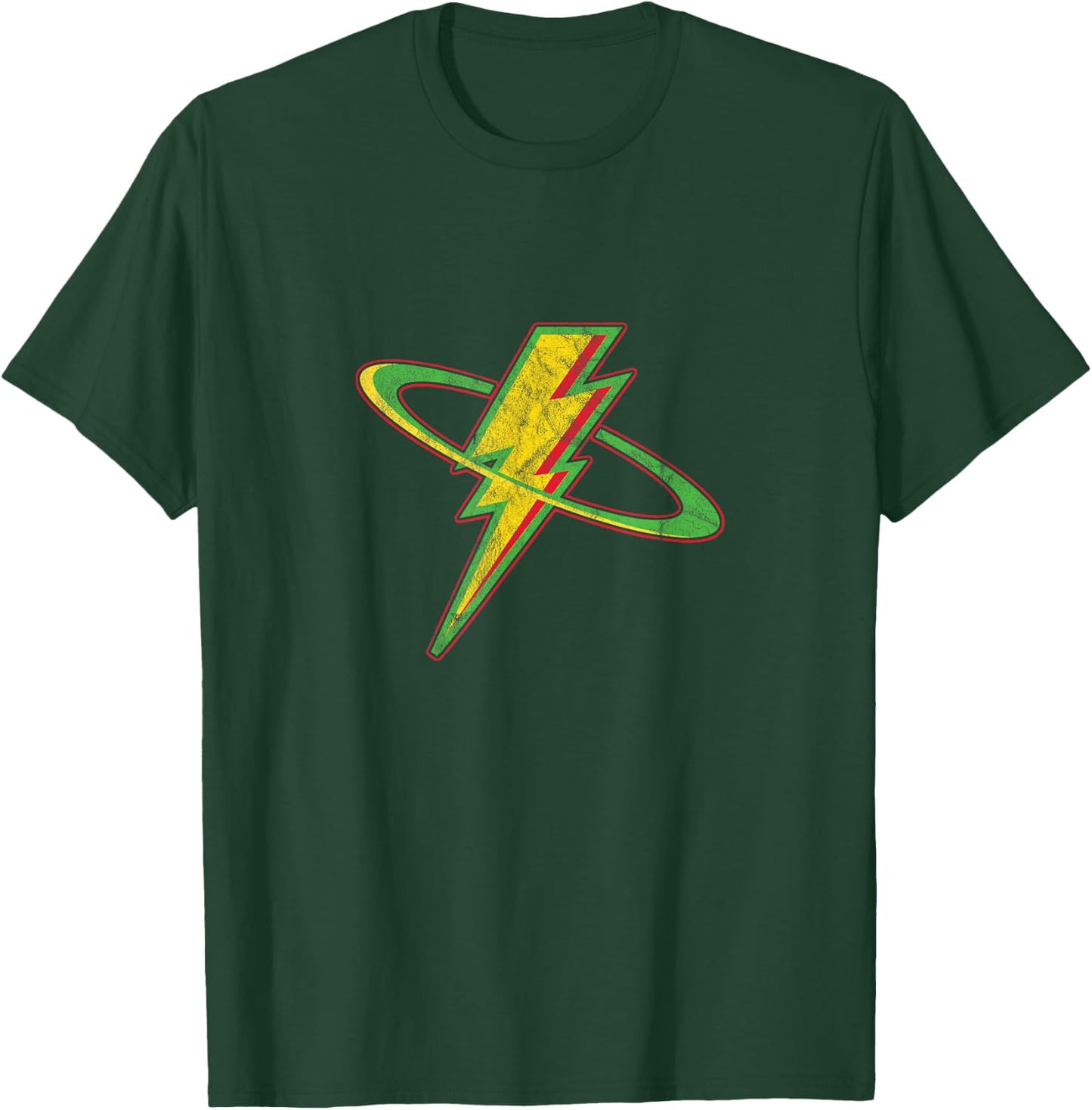 Electrician Bolt Electrical Engineer Voltage Hero T-Shirt - T-Shirt | Forest