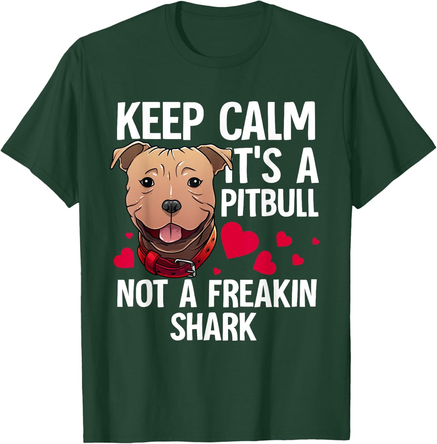 Funny Pitbull Gift Women Dog Lover Pet Owner Joke T-Shirt - T-Shirt | Forest