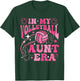 Groovy In My Volleyball Aunt Era Retro for Aunt Women T-Shirt - T-Shirt | Forest