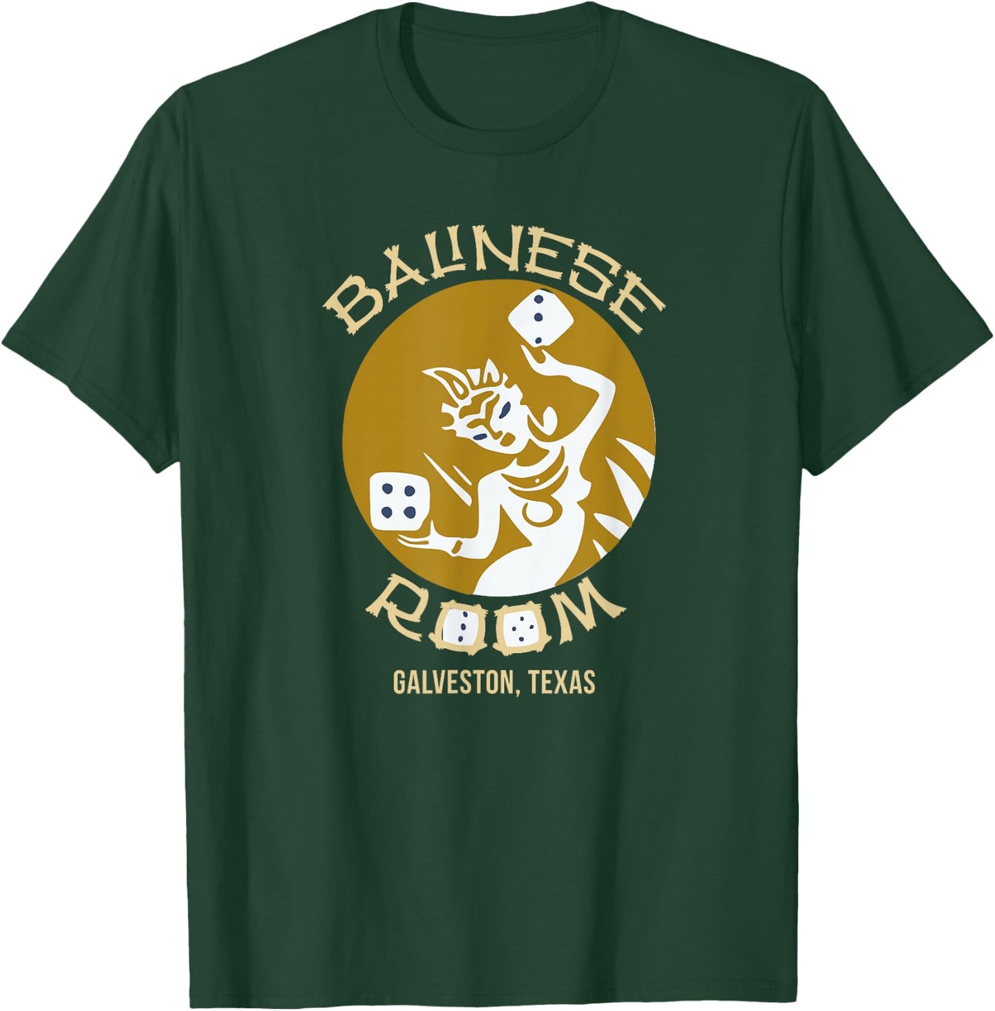 Balinese Room Tiki Bar Cocktail Lounge T-Shirt - T-Shirt | Forest