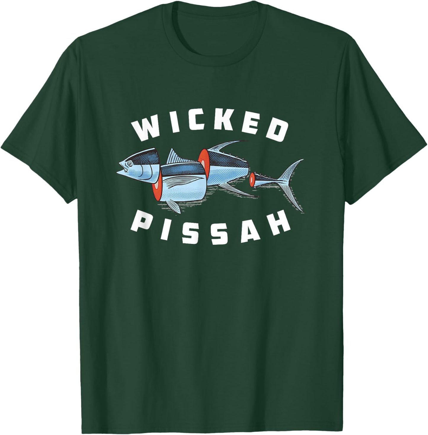 Tuna Fish Wicked Pissah T-Shirt - T-Shirt | Forest