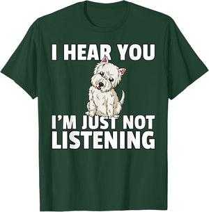 West Highland Terrier Westie Dog Men Women Girls Kids T-Shirt - T-Shirt | Forest