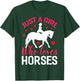 Horse Girl Just A Girl Who Love Horses T-Shirt - T-Shirt | Forest