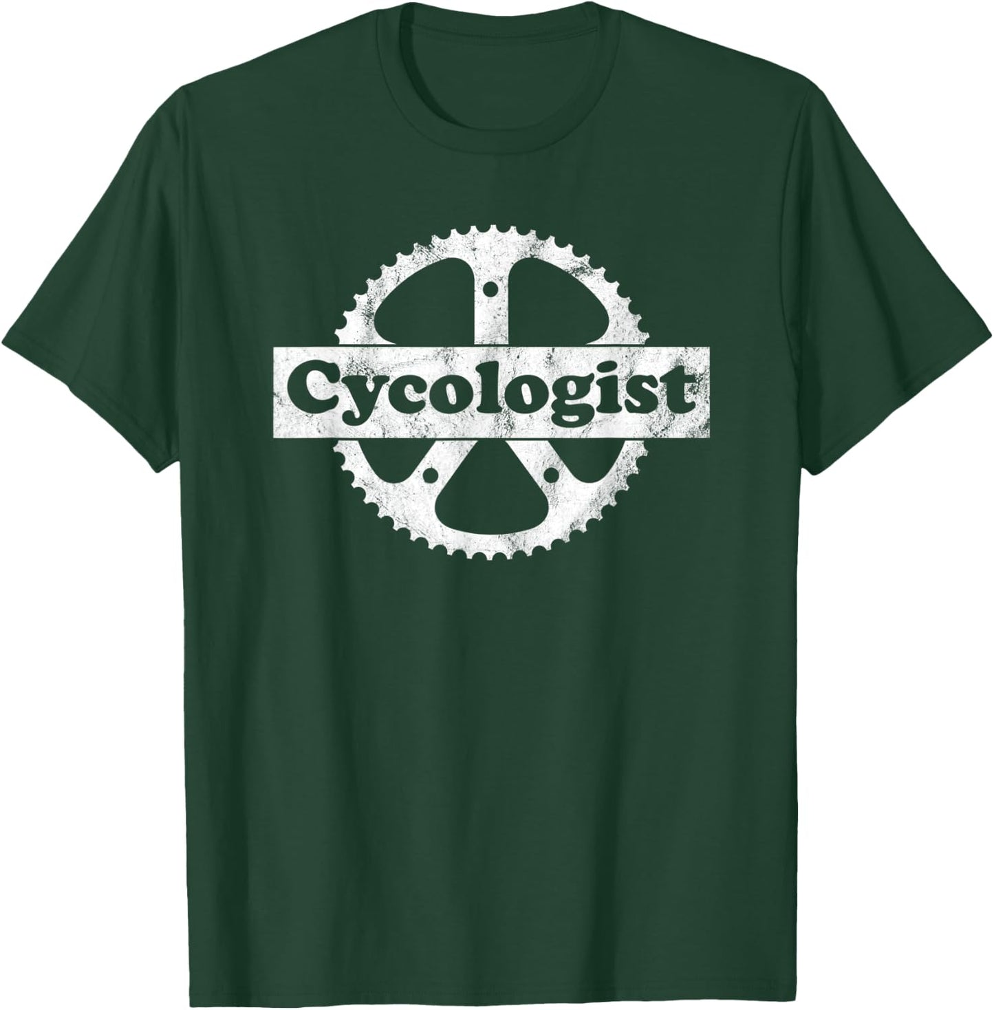 Cycologist Biking or Cycling Gift T-Shirt - T-Shirt | Forest