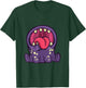 Funny cute purple monster with open mouth and T-Shirt - T-Shirt | Forest