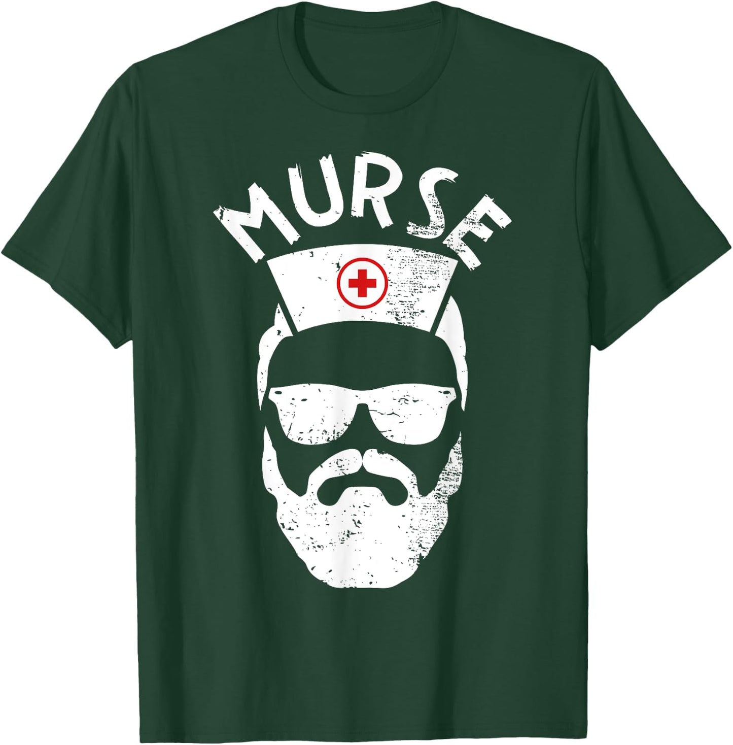 Murse Nurse Man Funny design Gift Male Nurse T-Shirt - T-Shirt | Forest