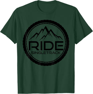 Mountain Bike MTB Freeride Mountain Biker Gift T-Shirt - T-Shirt | Forest