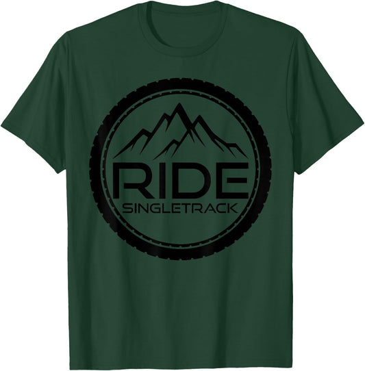 Mountain Bike MTB Freeride Mountain Biker Gift T-Shirt - T-Shirt | Forest