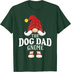 The Dog Dad Gnome Family Christmas Pajama T-Shirt - T-Shirt | Forest