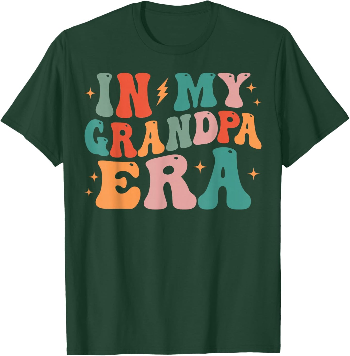 Groovy In My Grandpa Era T-Shirt - T-Shirt | Forest